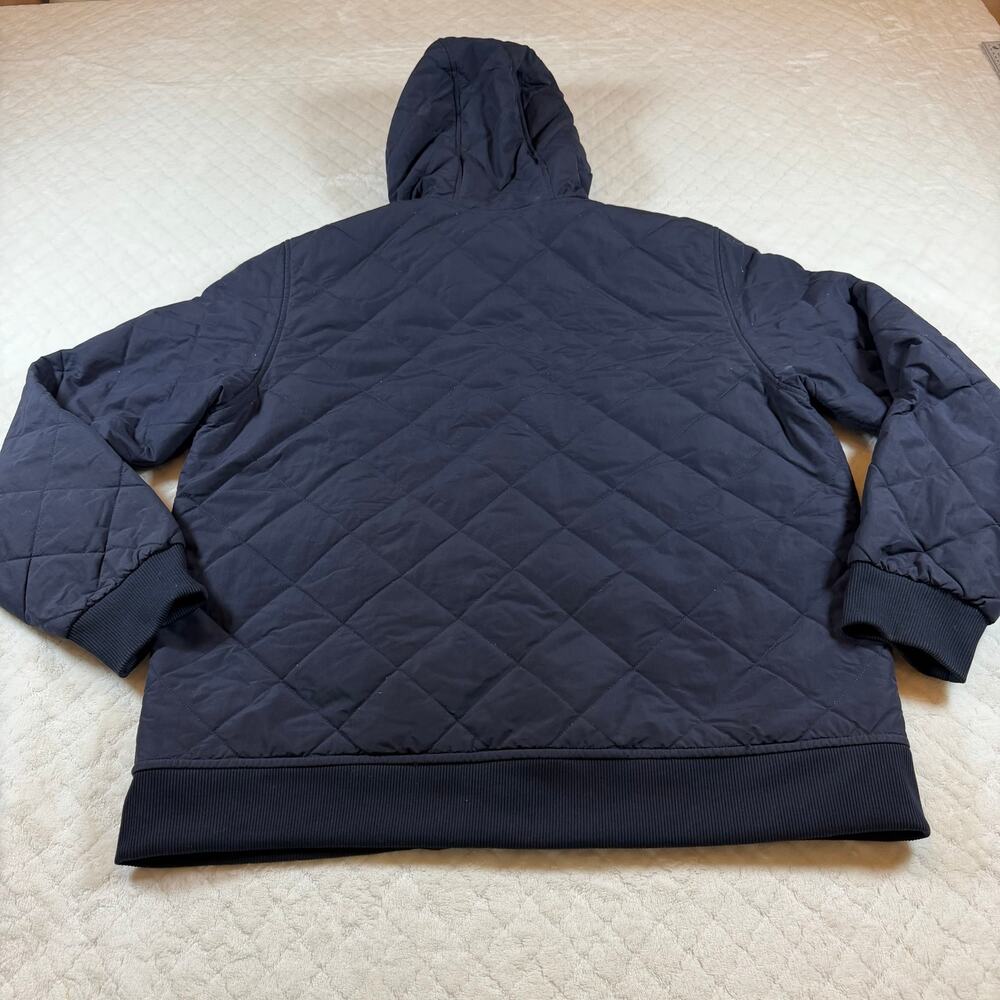 The North Face Men's Cuchillo Insulated Full-Zip Hoodie jacket coat - navy XL - Picture 3 of 9